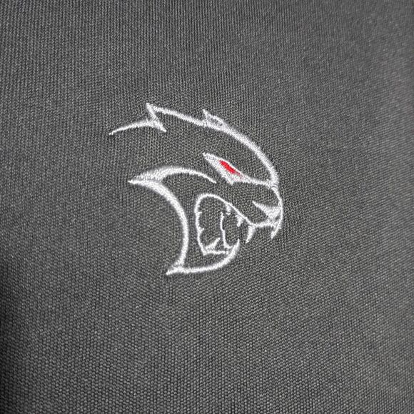 Ford Motorcraft Dodge Hellcat Performance Pullover Gray Mens L Gearheads 1/4 Zip - Picture 4 of 8